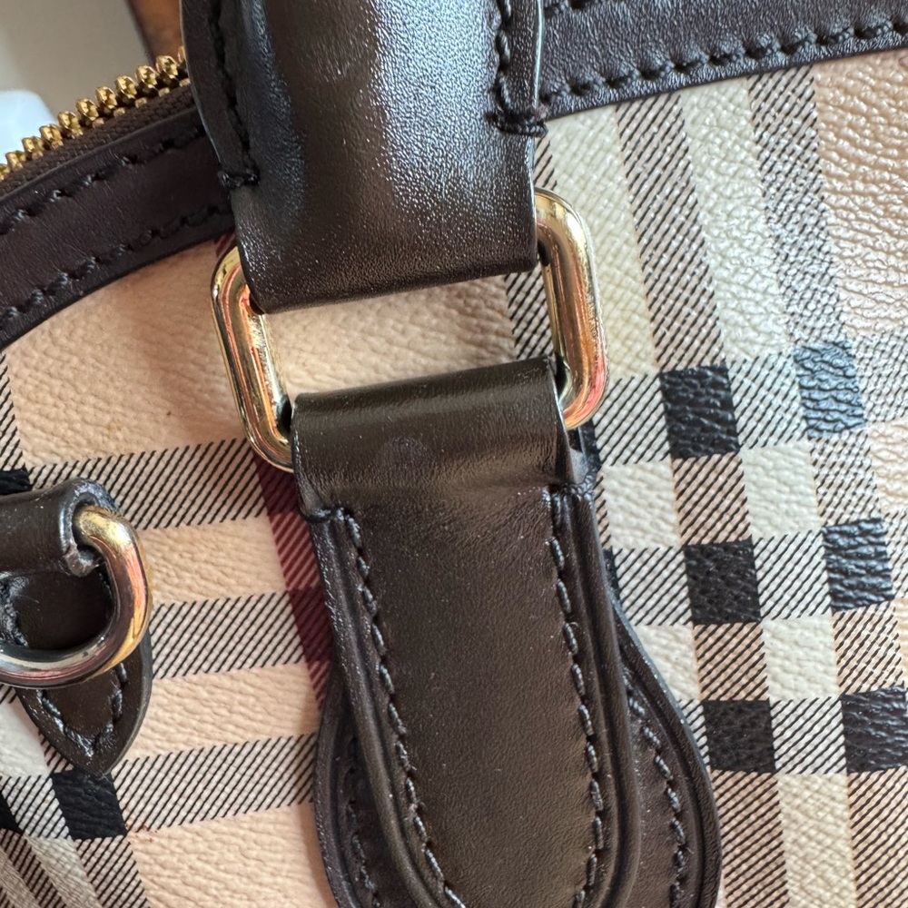 Burberry Classic Checkered Bag and wallet set. Very old No proof of authenticity - Picture 5 of 16